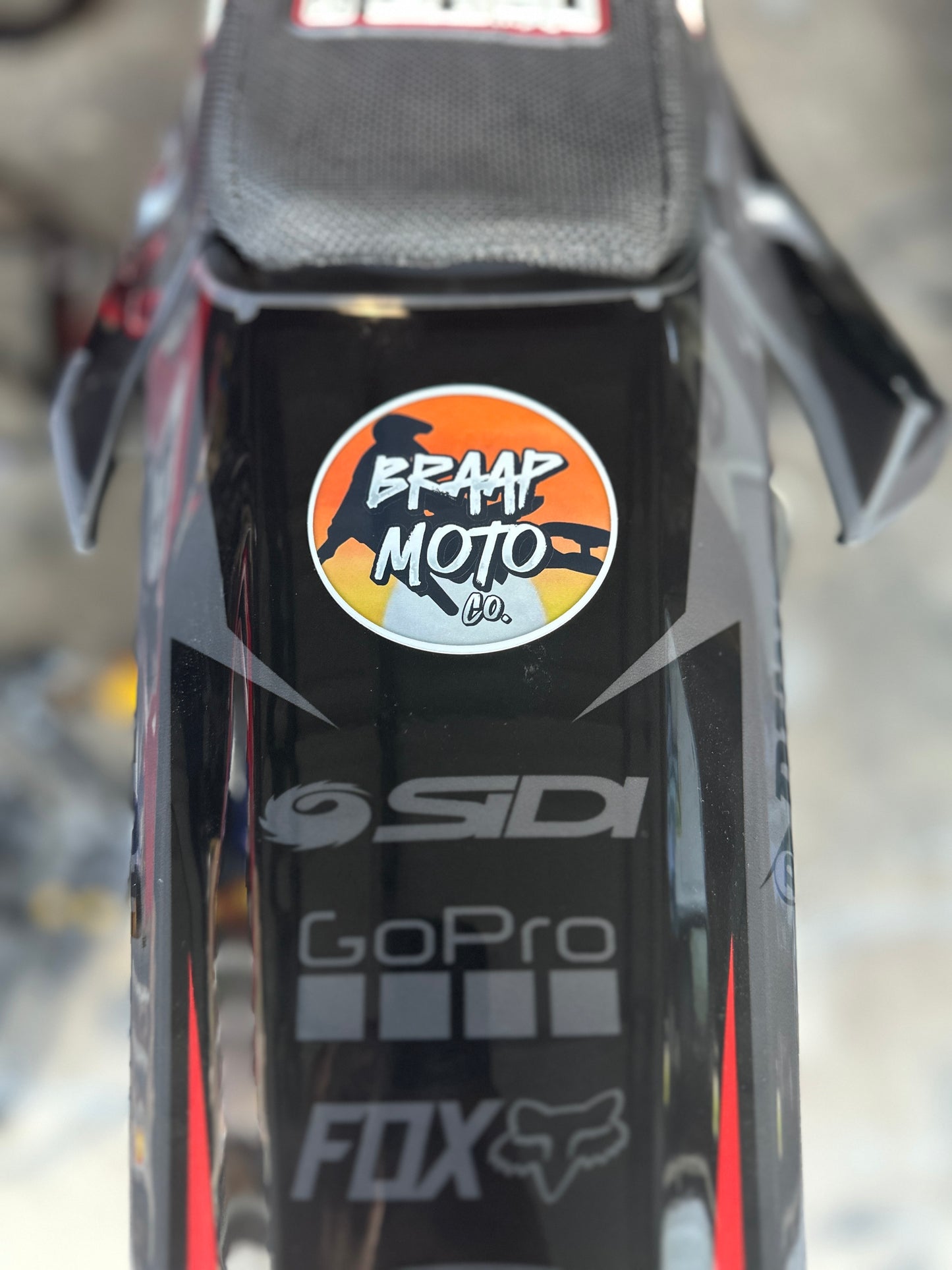 3 Pack of BraapMotoCo Stickers